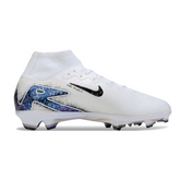 Nike Air Zoom Mercurial Superfly 10 Elite White and Black Kids Firm Ground FG Football Boot